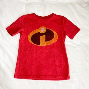Red Incredible's T-Shirt Disney Size 5